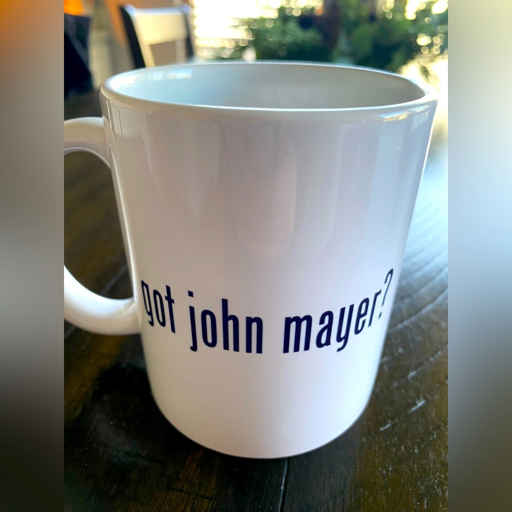 🎶 John Mayer cup ☕️